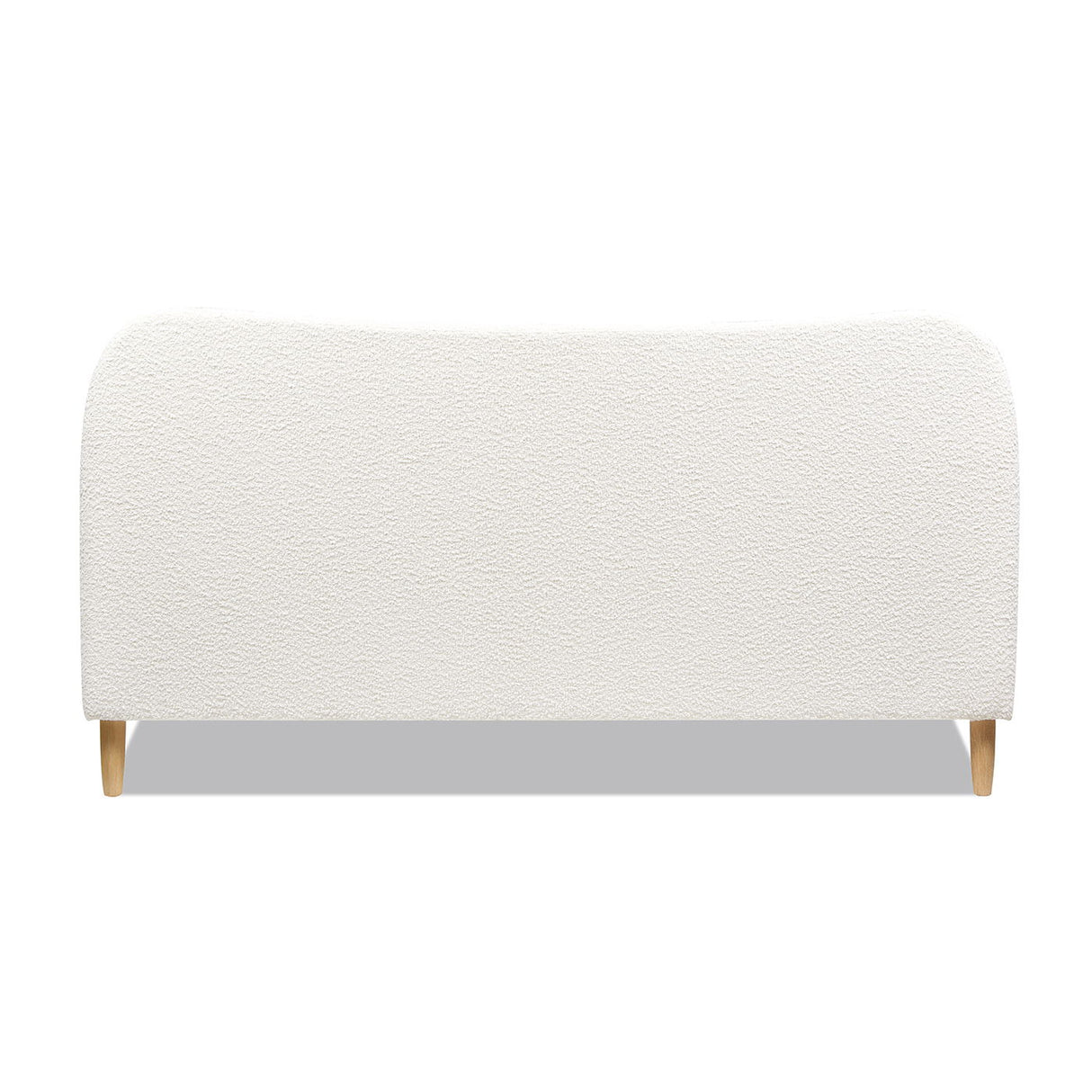 Roman - Curved Headboard Upholstered Platform Bed by Jennifer Taylor Home | Bel Furniture