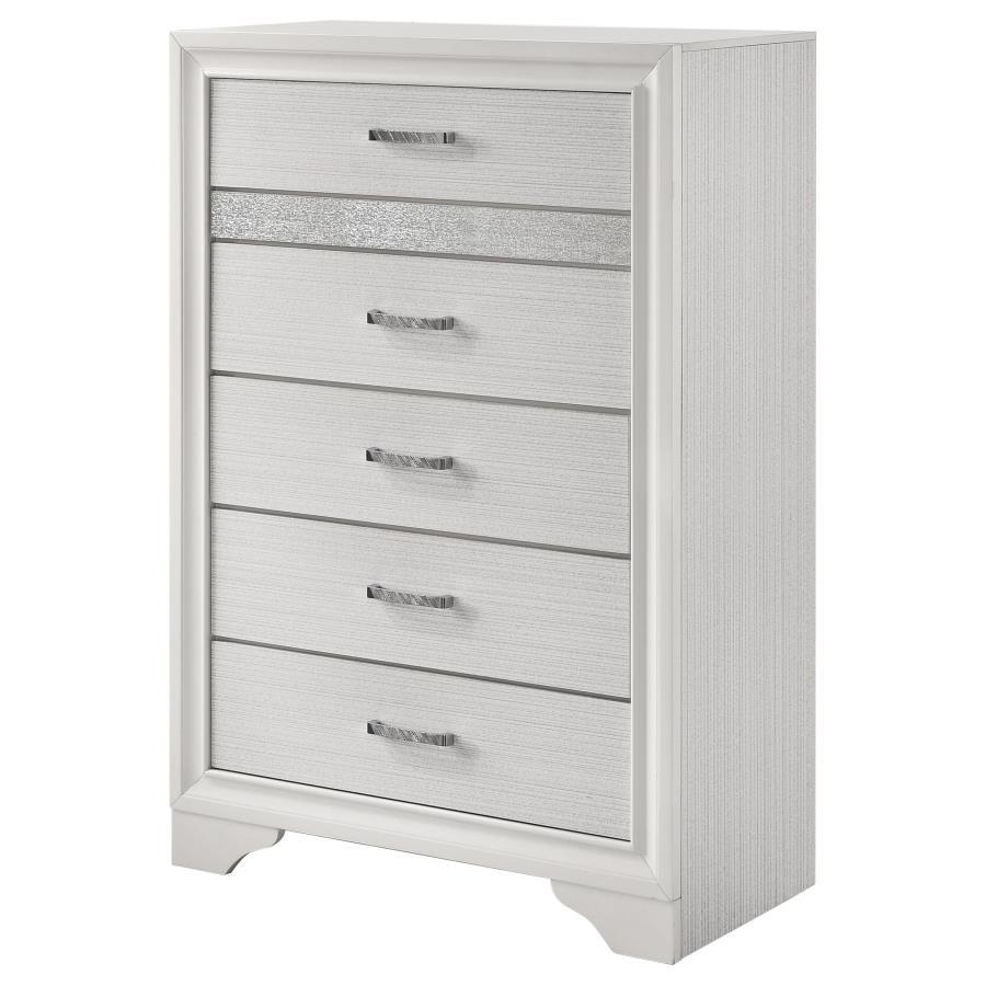 Miranda - 5-Drawer Bedroom Chest by CoasterEveryday | Bel Furniture