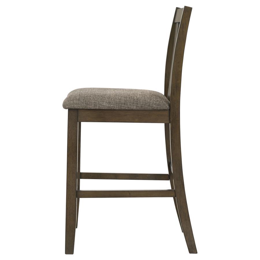 Canfield - Counter Height Dining Side Chair (Set of 2) - Brown by Coaster Fine Furniture | Bel Furniture