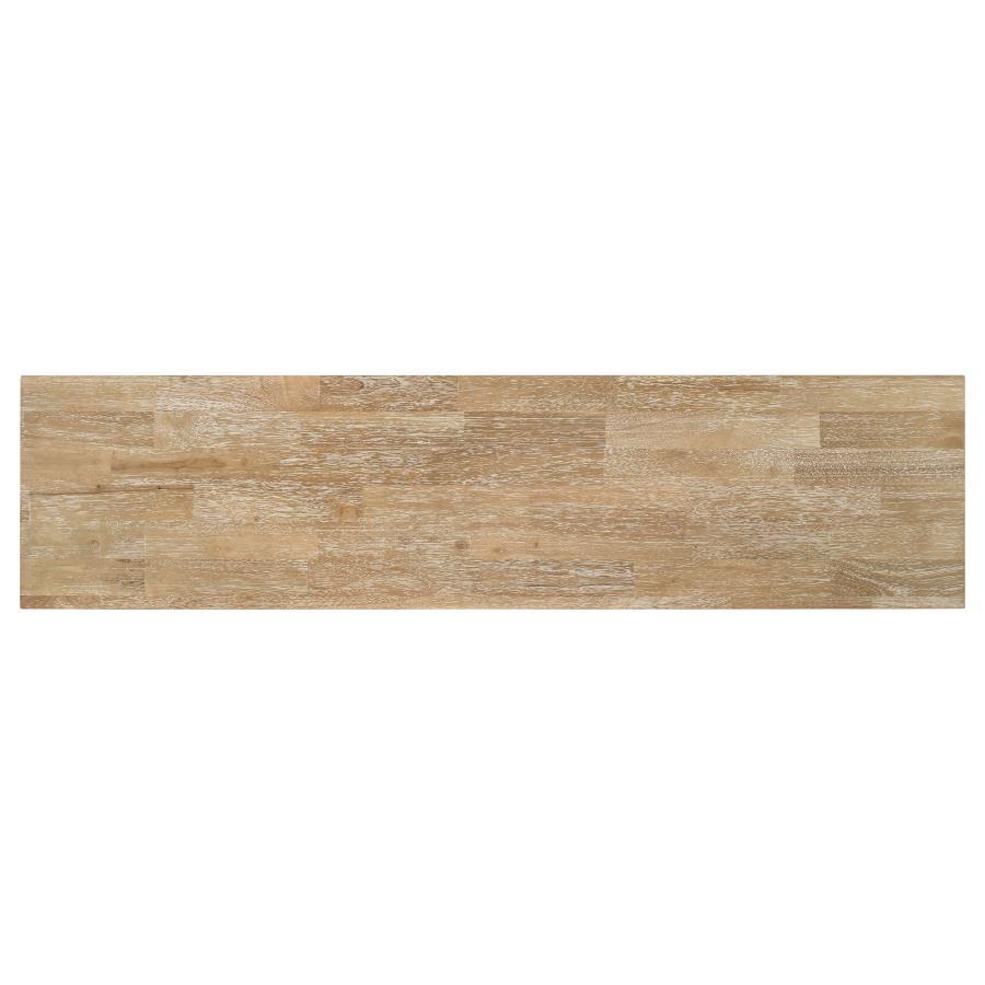 Hollis - 2 Door Wood TV Stand With Drawer - Brown And White by Coaster Fine Furniture | Bel Furniture