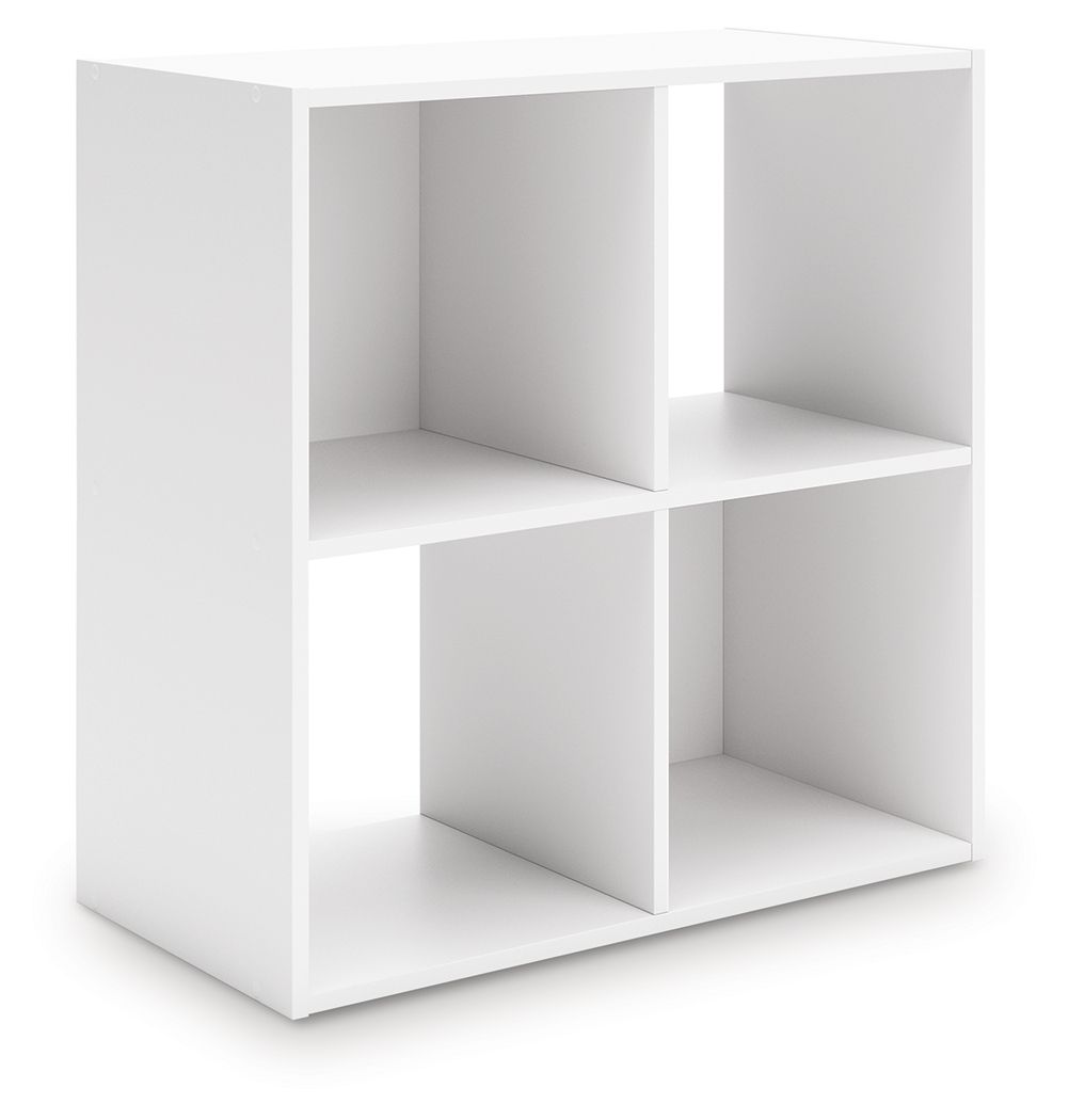 Onita - Cube Organizer White 4 Shelves by Signature Design by Ashley® | Bel Furniture