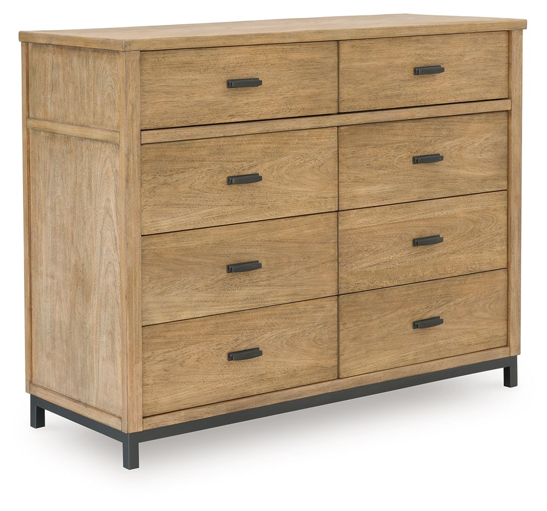 Tomtyn - Light Brown - Dresser by Benchcraft® | Bel Furniture