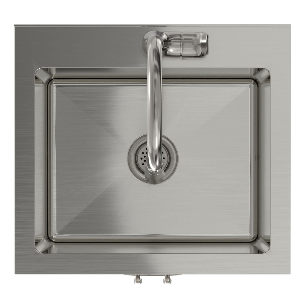 Reed - Deluxe Laundry Cabinet With Pull-Out Faucet And Stainless Steel Sink