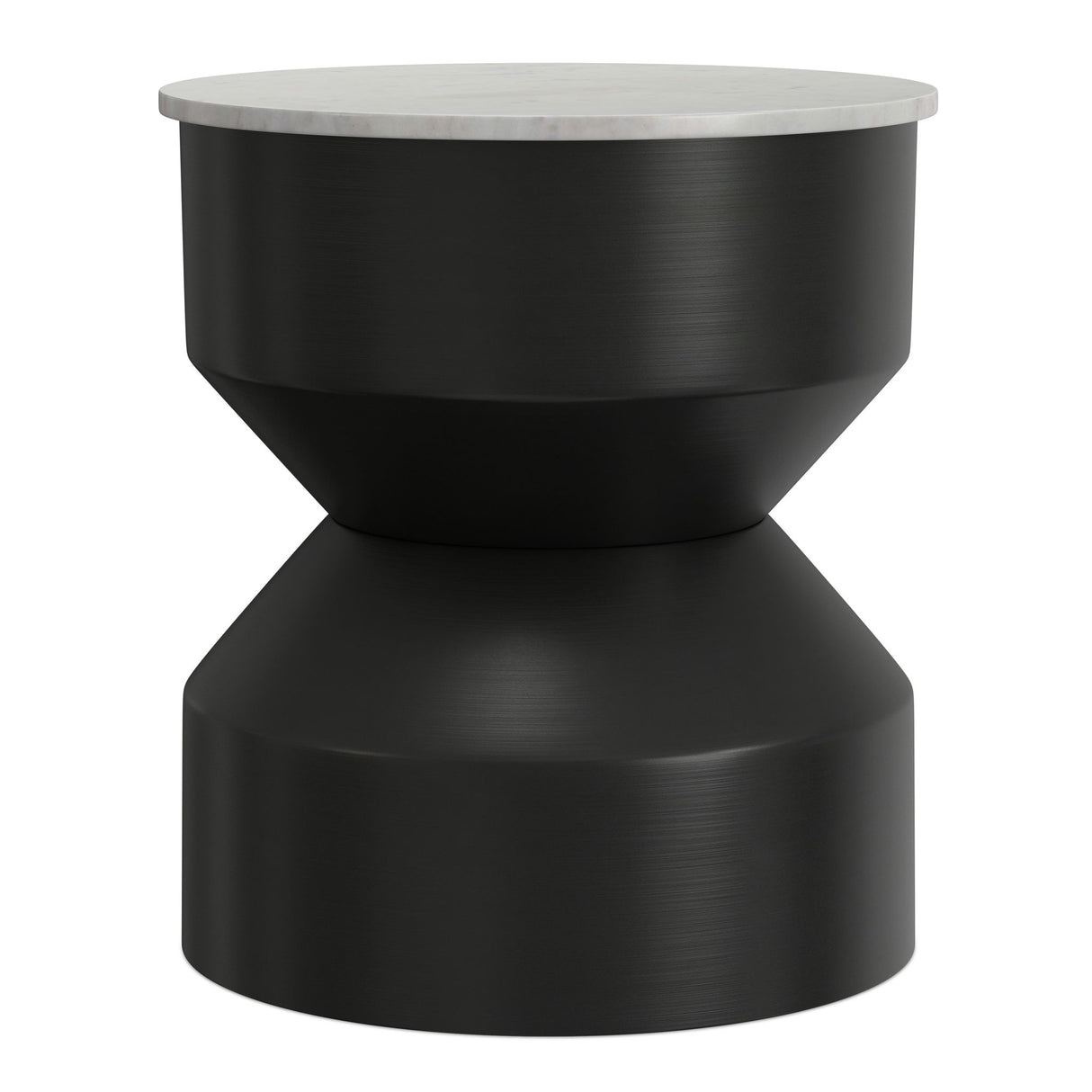 Maxine - Side Table - Black White
