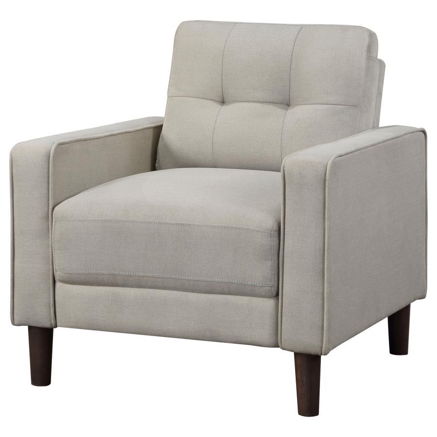 Bowen - Upholstered Track Arm Tufted Accent Chair by Coaster Fine Furniture | Bel Furniture