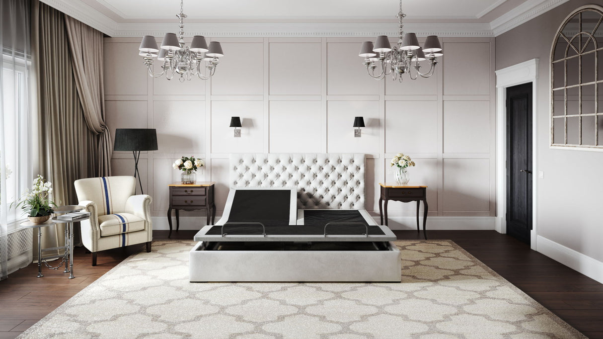 Btx5 - Flex Head Adjustable Bed Base With Head And Foot Position Adjustment