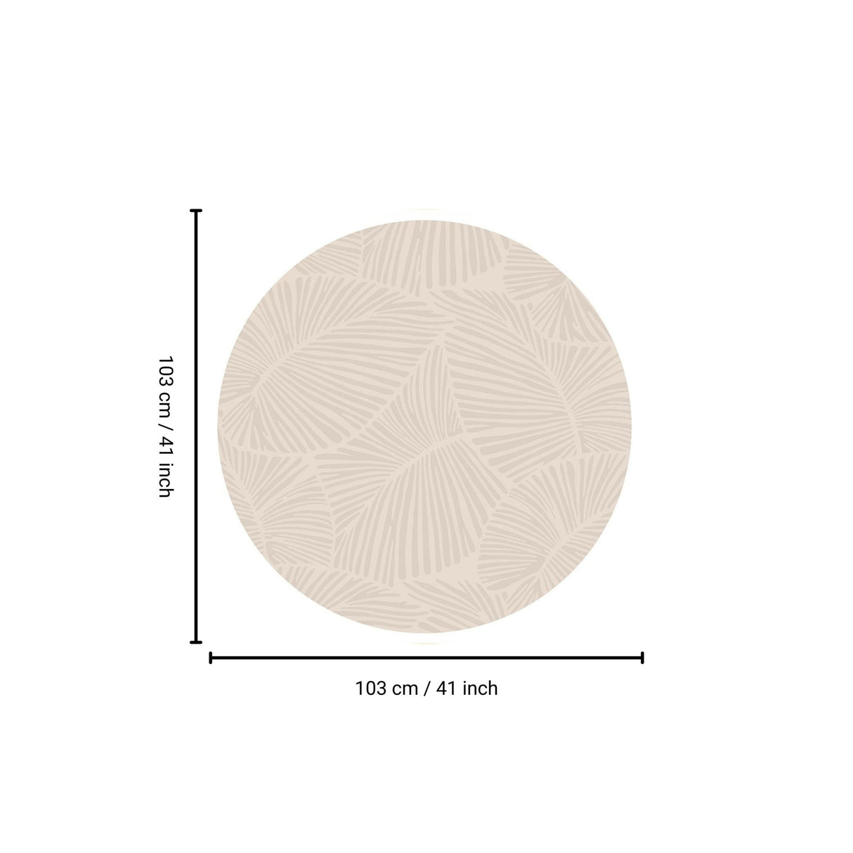 Curve - Round Rug by Icona Home Decor | Bel Furniture