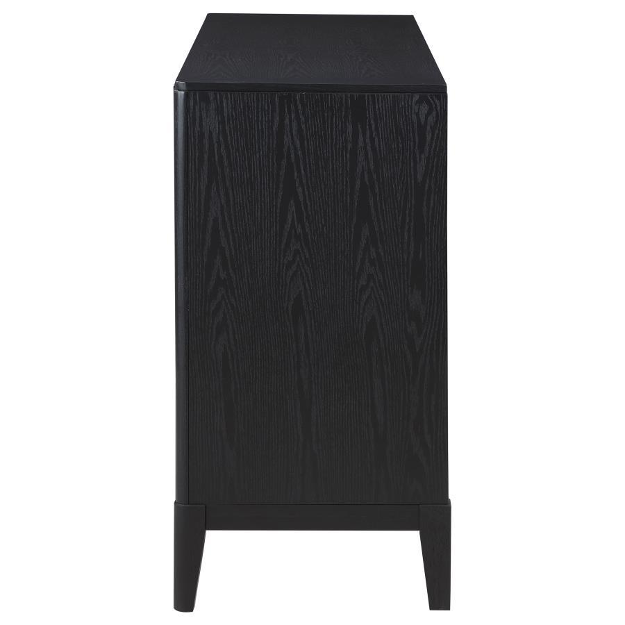 Brookmead - 4 Door Sideboard Buffet Storage Cabinet - Black by Coaster Fine Furniture | Bel Furniture