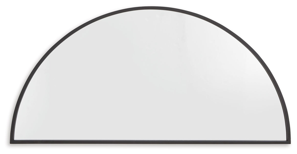 Denlow - Black - Accent Mirror by Signature Design by Ashley® | Bel Furniture
