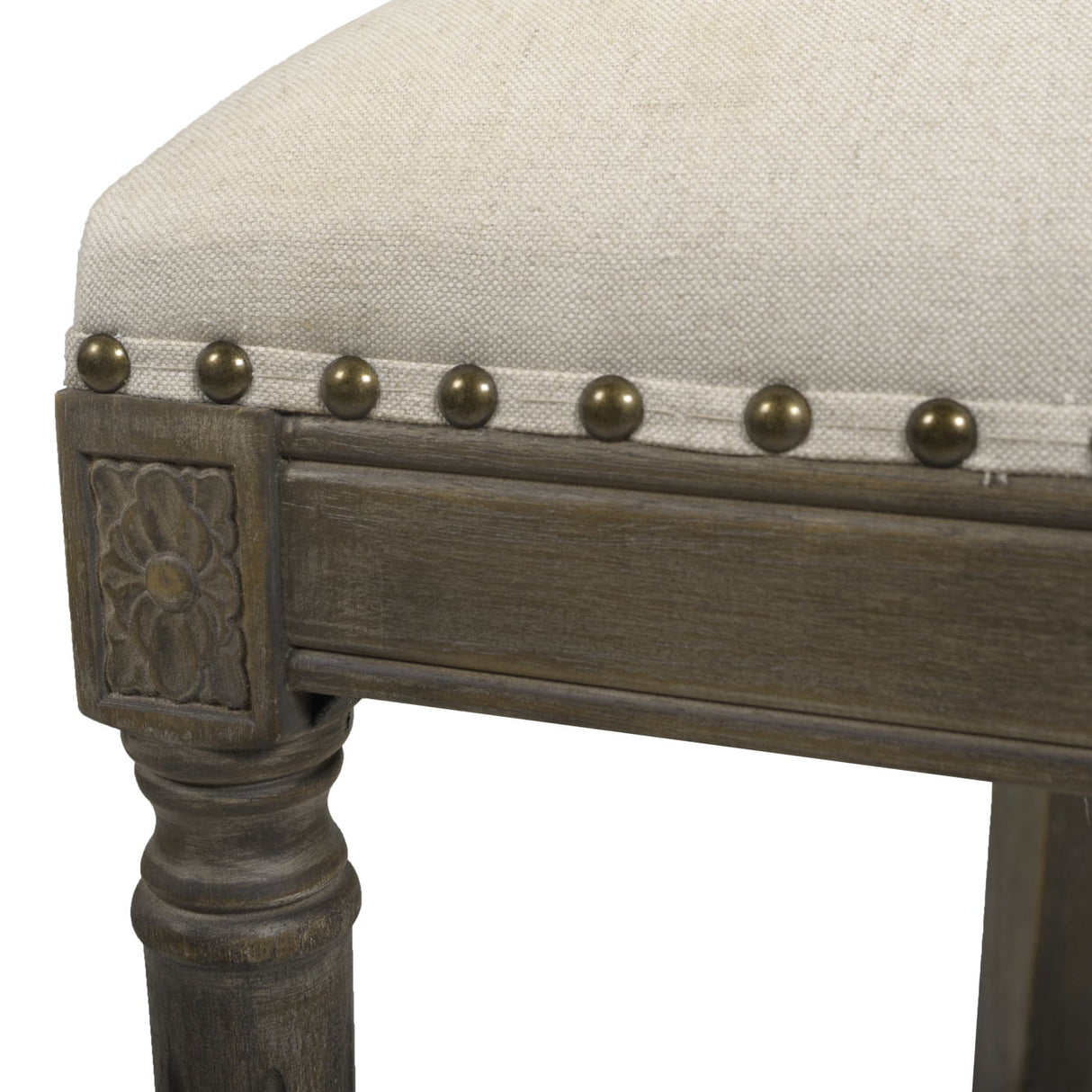 Paris - Farmhouse Counter Height Bar Stool With Backrest by Jennifer Taylor Home | Bel Furniture