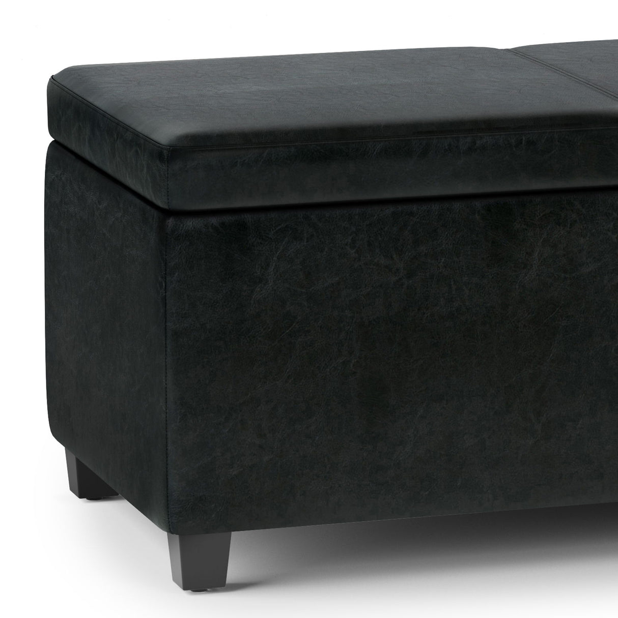 Avalon - Multifunctional Storage Ottoman Bench by Simpli-Home | Bel Furniture