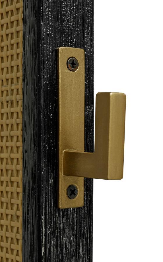 Arini - Cane Weave Full Length Standing Floor Mirror by Coaster Fine Furniture | Bel Furniture