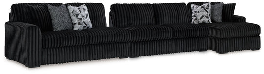 Midnight-Madness - 3 Piece Sectional