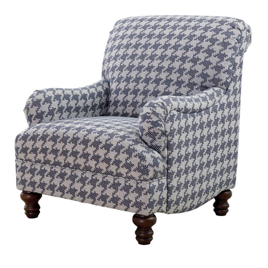 Glenn - Upholstered English Arm Accent Chair by CoasterElevations | Bel Furniture