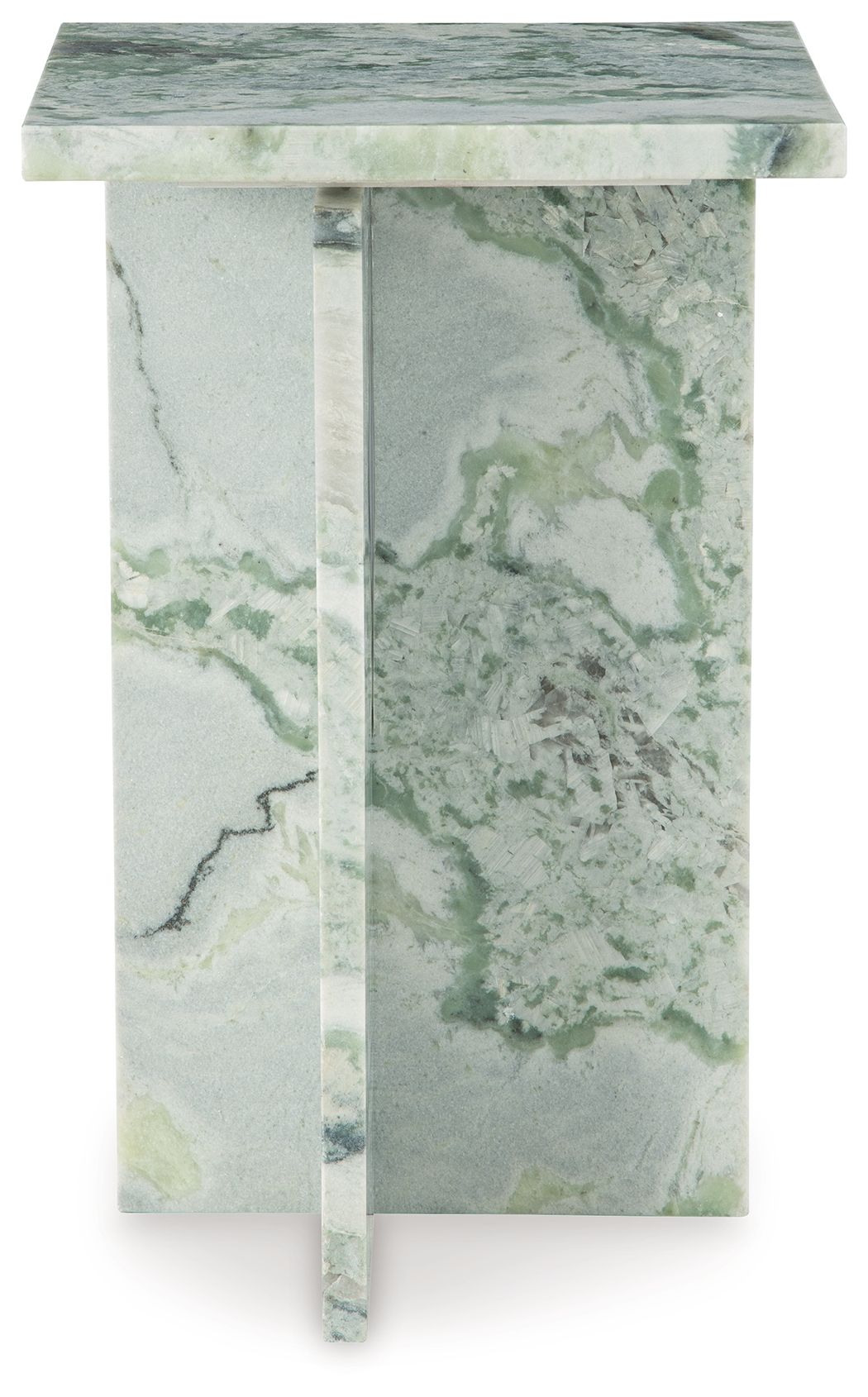 Deaconwell - White / Green - Accent Table by Signature Design by Ashley® | Bel Furniture