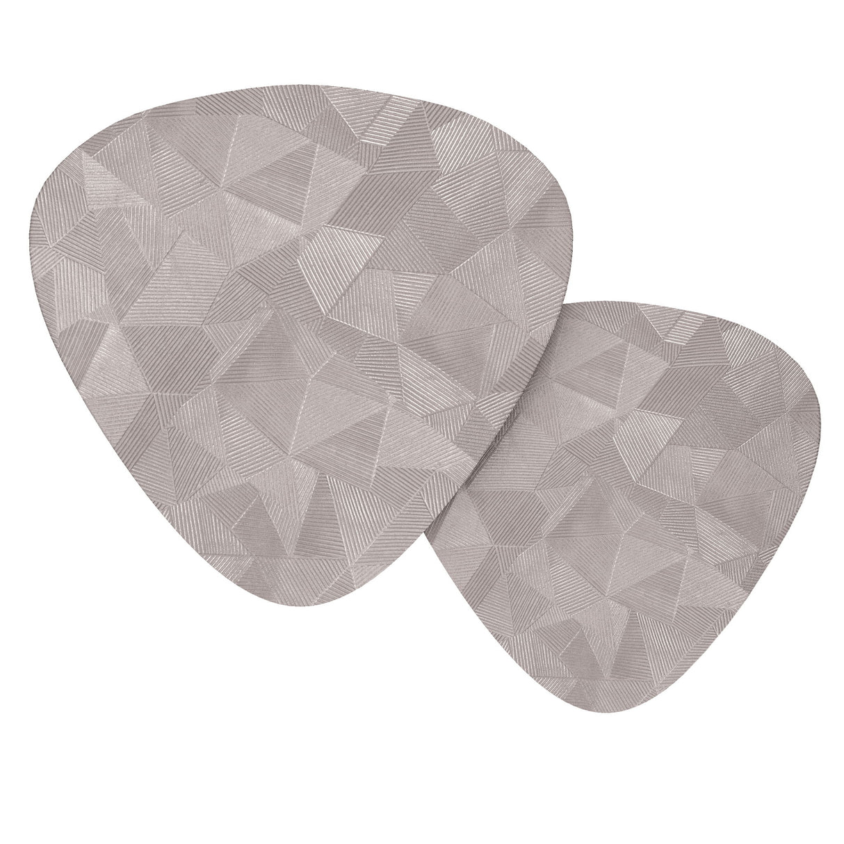 Shelton - 2 Piece Metal Nesting Table - Nickel by Simpli-Home | Bel Furniture