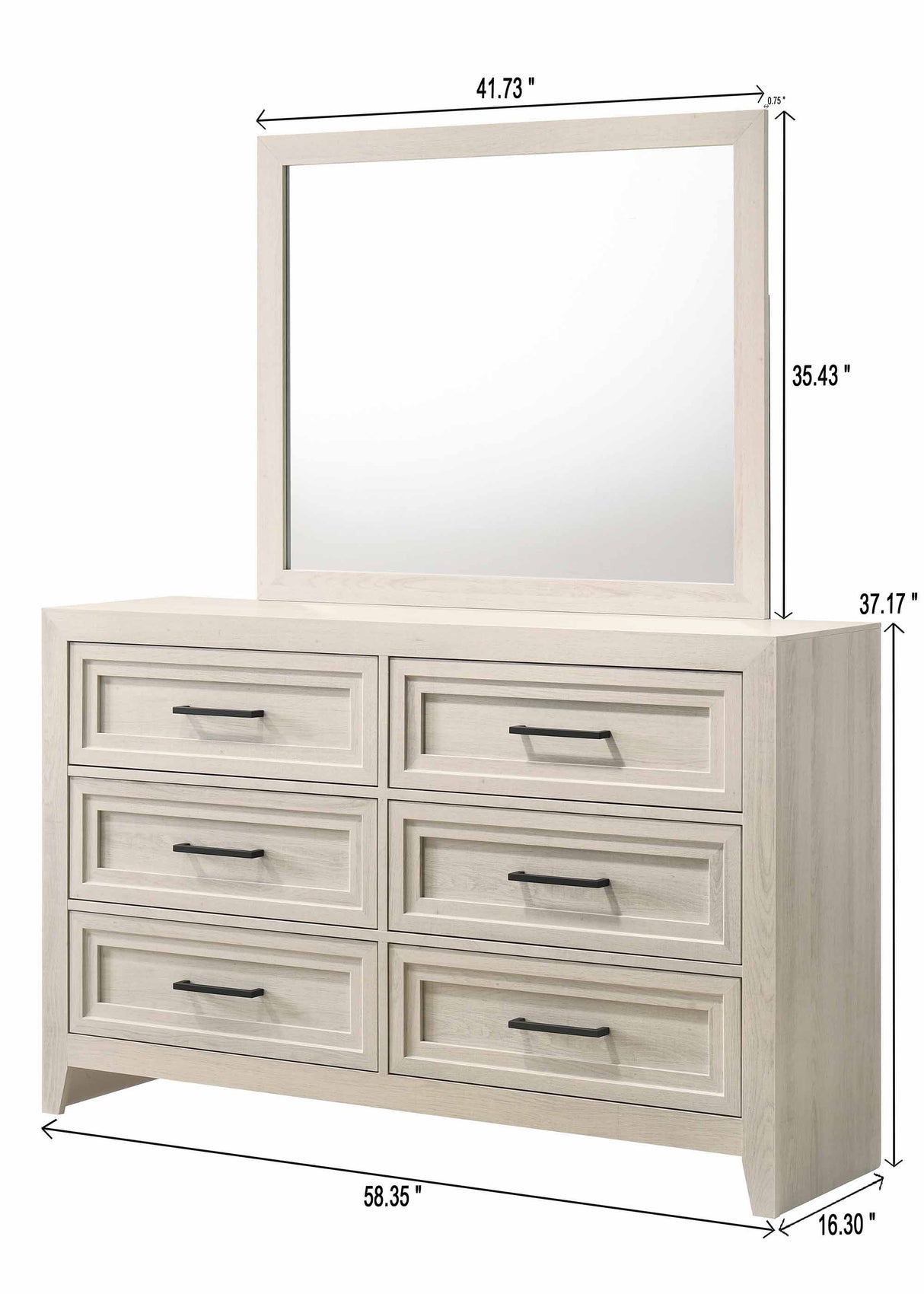 Lorraine - Dresser by Crown Mark | Bel Furniture