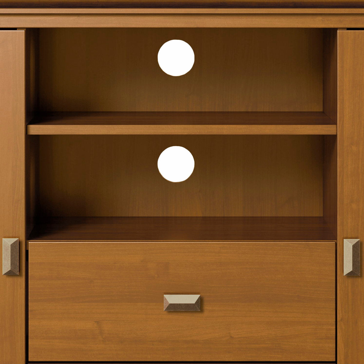 Artisan - Handcrafted, Tall TV Media Stand by Simpli-Home | Bel Furniture