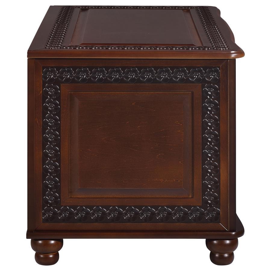 Finlay - Cedar Chest - Dark Tobacco by CoasterElevations | Bel Furniture