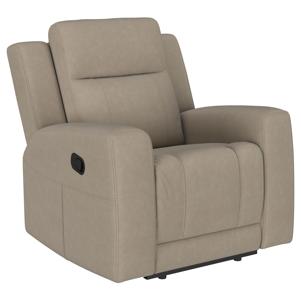 Brentwood - Upholstered Recliner Chair Light Brown by Coaster Fine Furniture | Bel Furniture