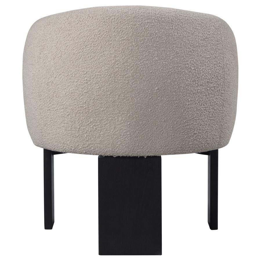 Valdez - Boucle Upholstered Barrel Back Accent Chair by CoasterEveryday | Bel Furniture