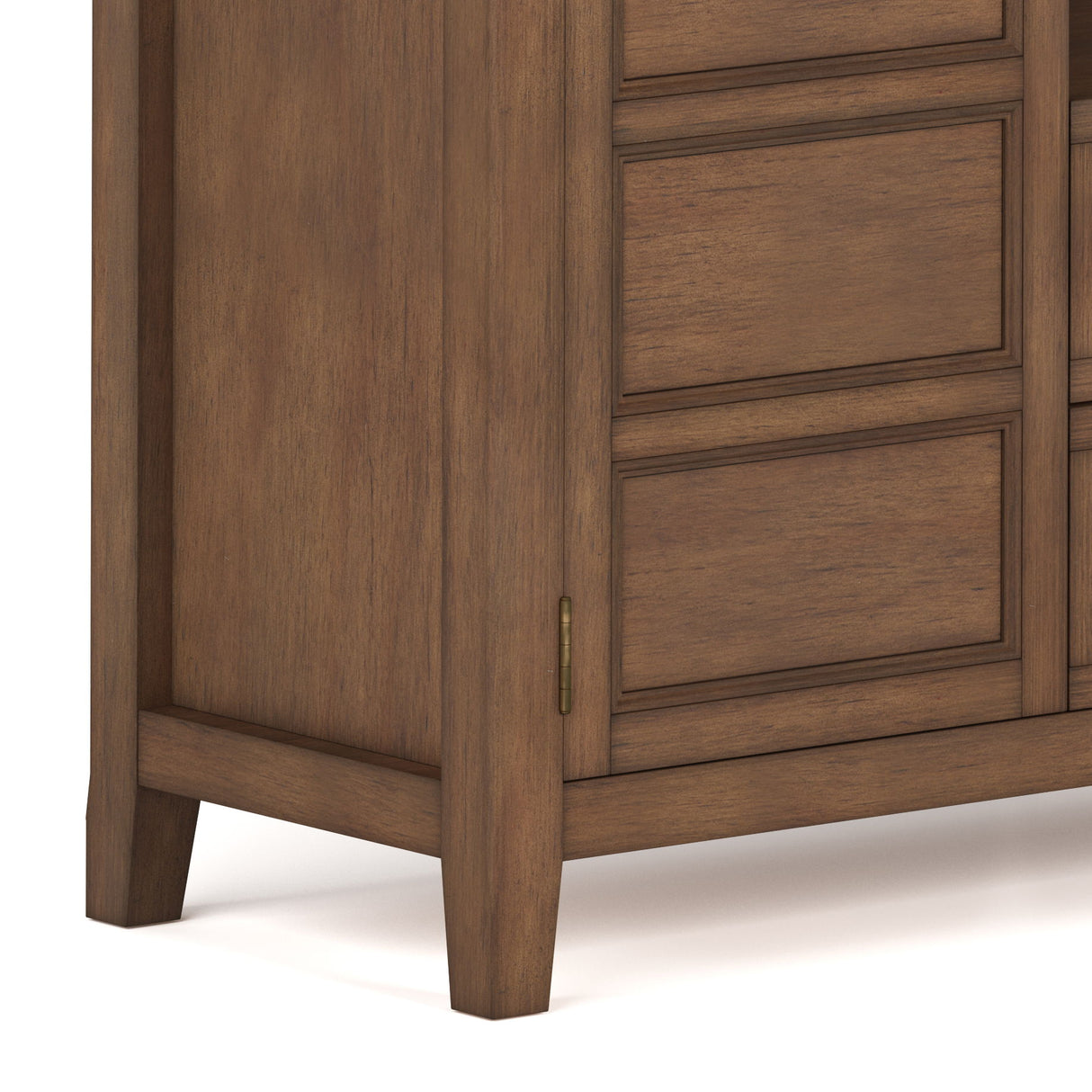 Burlington - Handcrafted Tall TV Media Stand by Simpli-Home | Bel Furniture