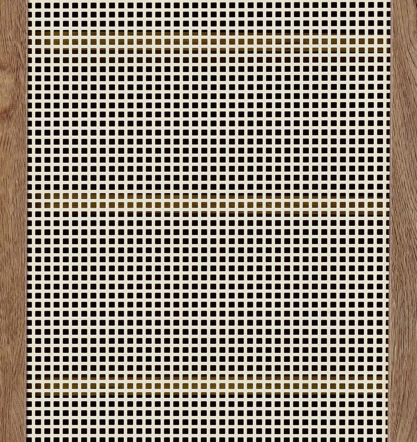 Teller - 4-Door Tall Shoe Storage Cabinet - Natural Oak by Coaster Fine Furniture | Bel Furniture