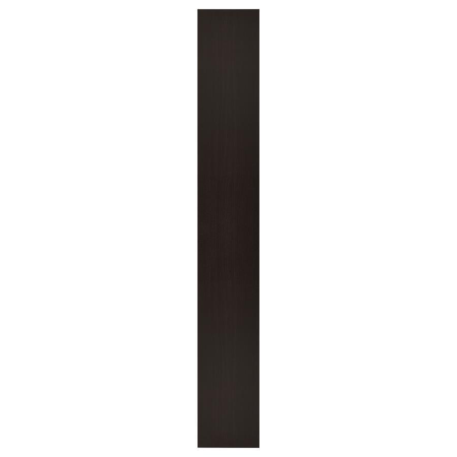 Eliam - 8-Shelf Bookcase - Cappuccino by CoasterEveryday | Bel Furniture