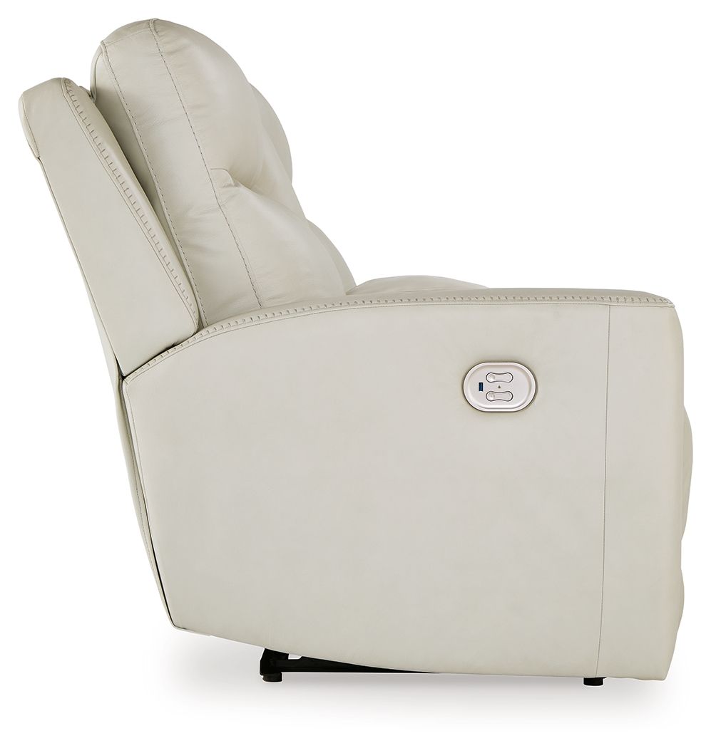 Mindanao - Power Reclining Loveseat With Console /Adj Hdrst by Signature Design by Ashley® | Bel Furniture
