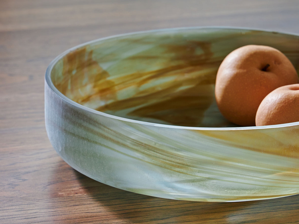 Bannington - Sage Green - Bowl by Signature Design by Ashley® | Bel Furniture
