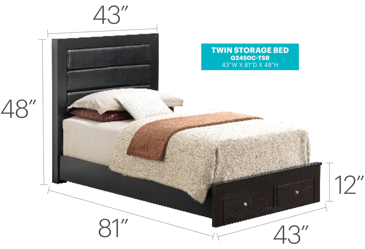 Elegant Storage Bed For Cozy Spaces - view 7