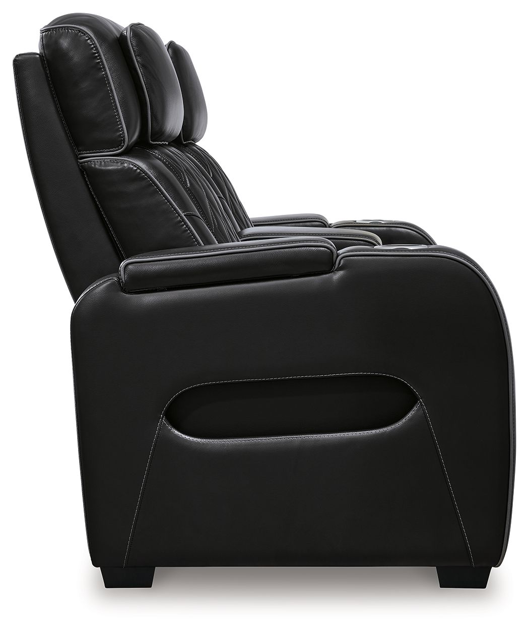 Boyington - Black - 2 Pc. - Power Reclining Sofa And Loveseat by Signature Design by Ashley® | Bel Furniture