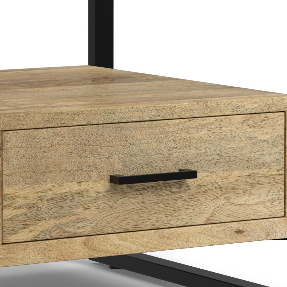 Riverside - Bedside Table - Natural by Simpli-Home | Bel Furniture