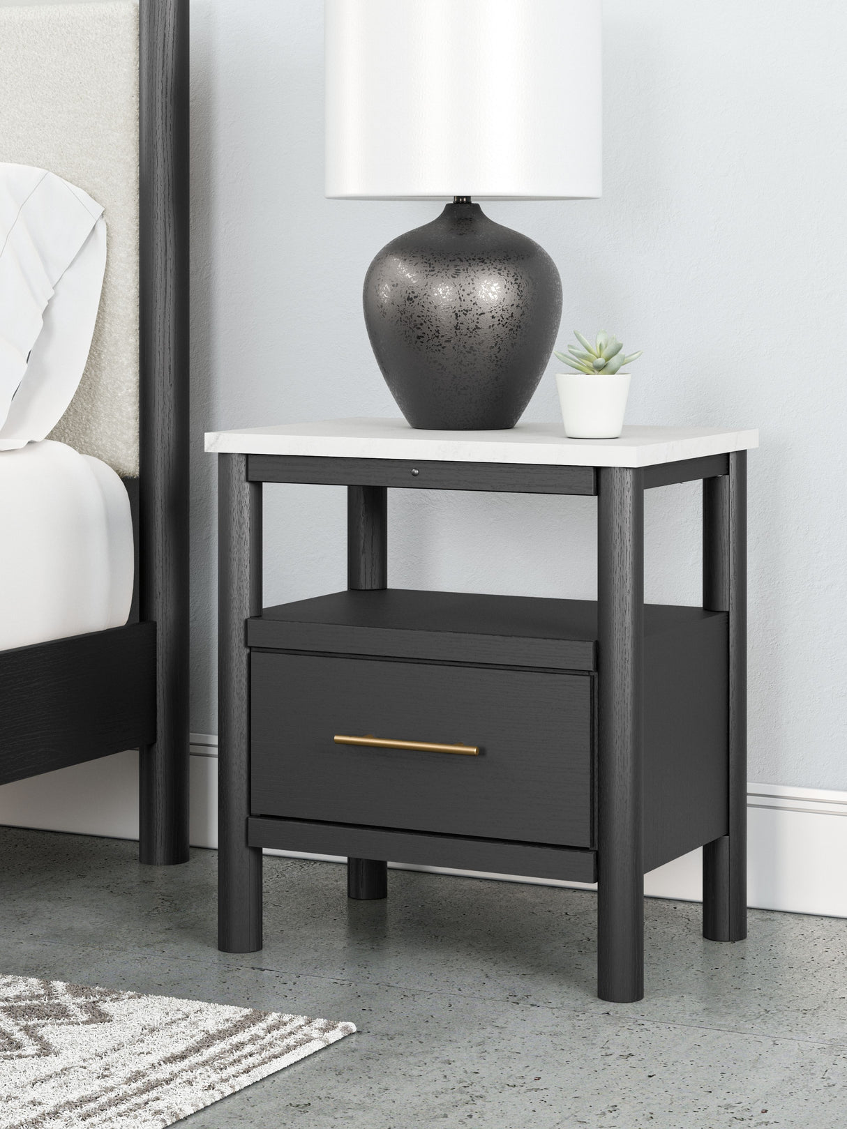 Cadmori - One Drawer Night Stand by Signature Design by Ashley® | Bel Furniture