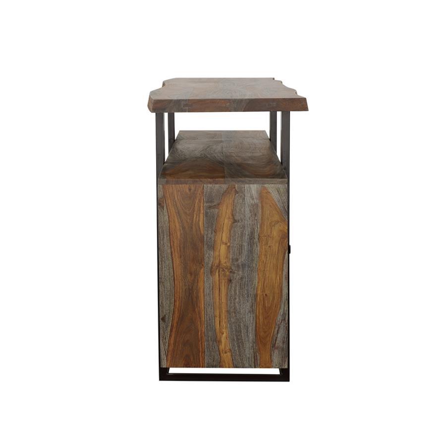 Ditman - 4 Door Solid Wood Sideboard Buffet - Gray Sheesham by CoasterElevations | Bel Furniture