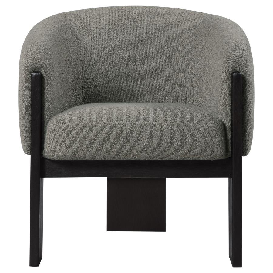Valdez - Boucle Upholstered Barrel Back Accent Chair by CoasterEveryday | Bel Furniture