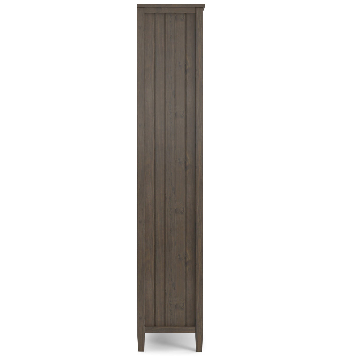 Lev - Bookcase - Smoky Brown by Simpli-Home | Bel Furniture