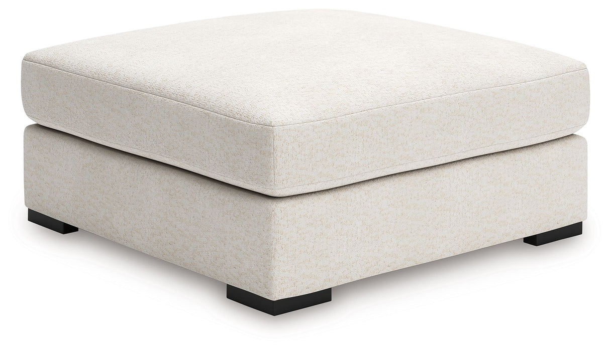 Donelson Creek - Vanilla - Oversized Accent Ottoman by Benchcraft® | Bel Furniture