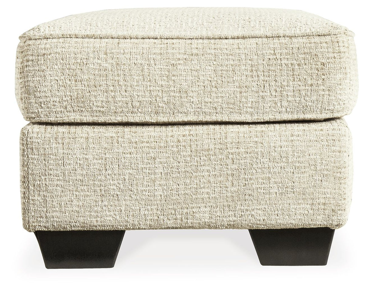 Monaghan - Sandstone - Ottoman by Signature Design by Ashley® | Bel Furniture
