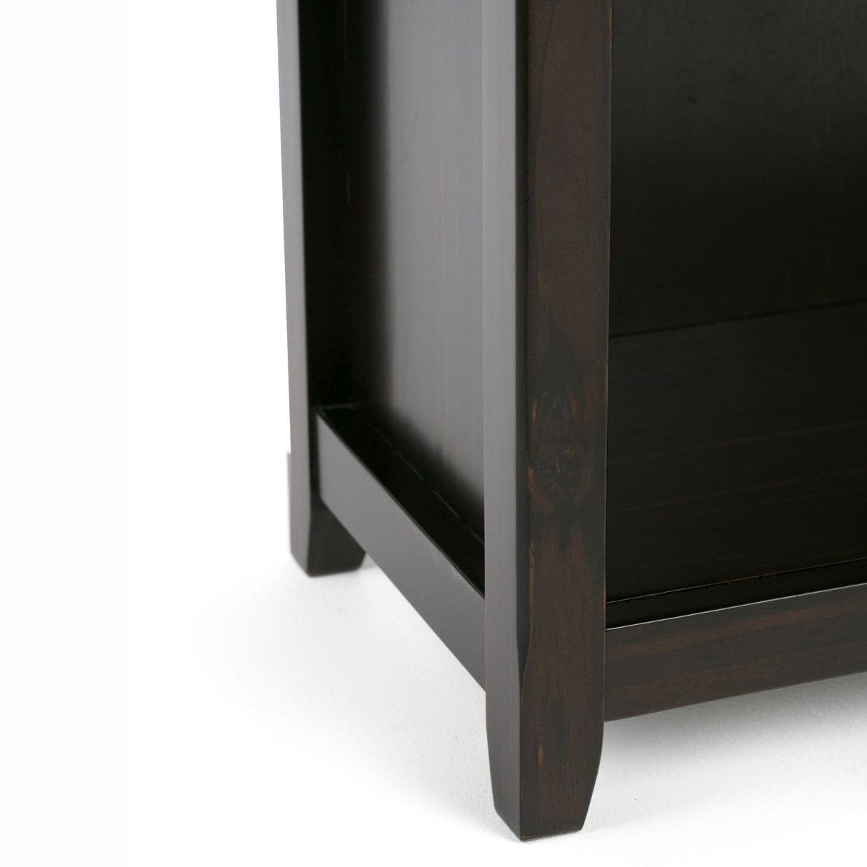 Amherst - 5 Shelf Bookcase, Handcrafted by Simpli-Home | Bel Furniture