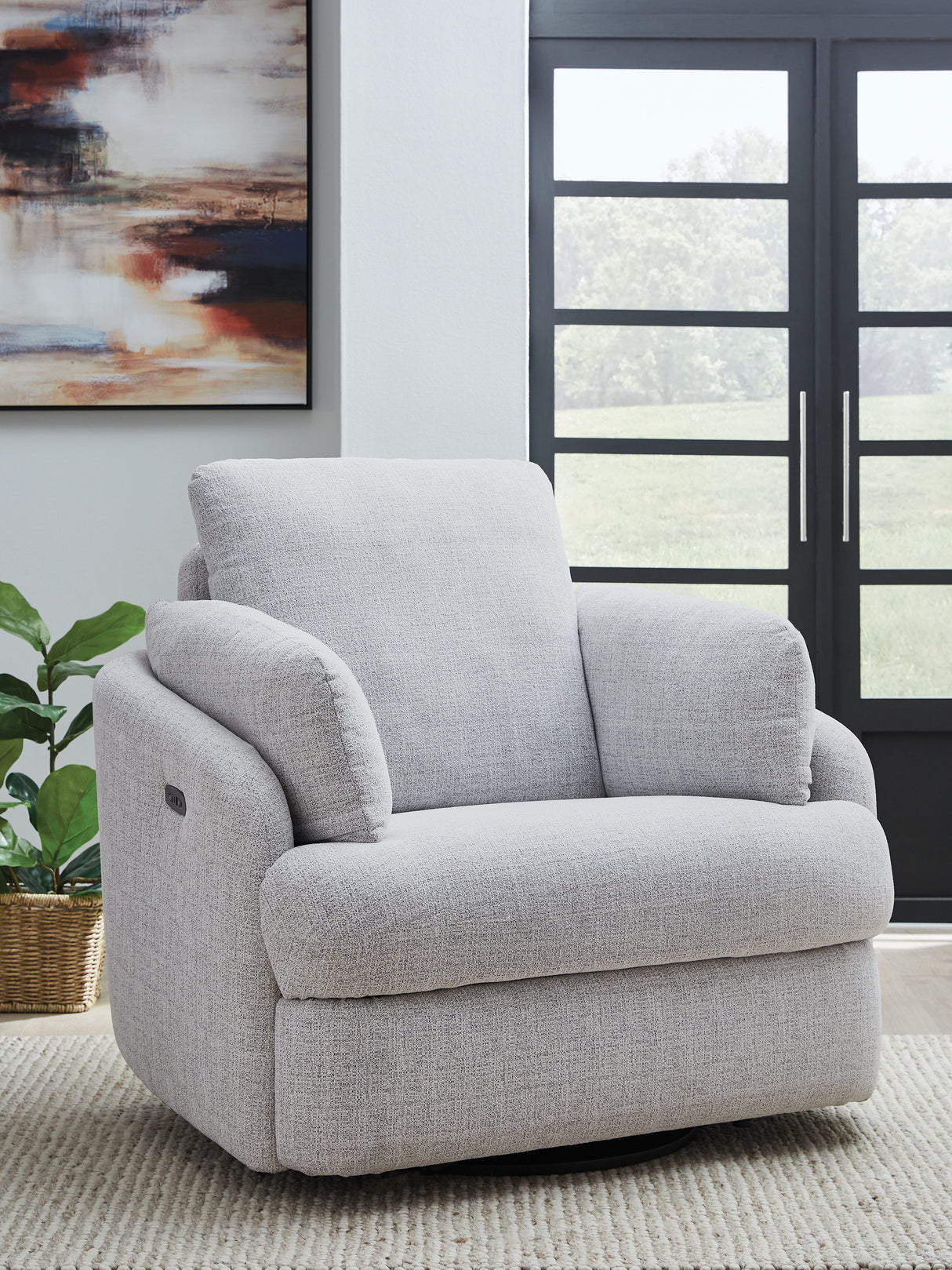 Alainmont Next-Gen Nuvella - Swivel Power Recliner by Signature Design by Ashley® | Bel Furniture