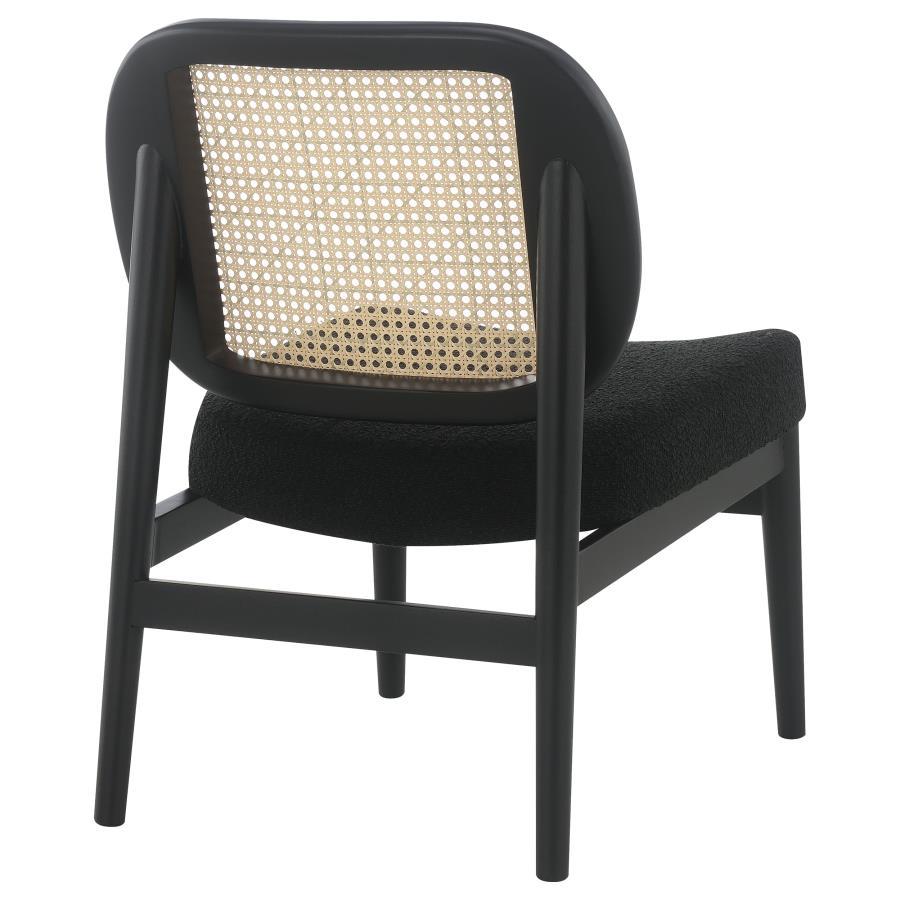 Rayo - Rattan Cane Back Accent Chair With Padded Seat by Coaster Fine Furniture | Bel Furniture