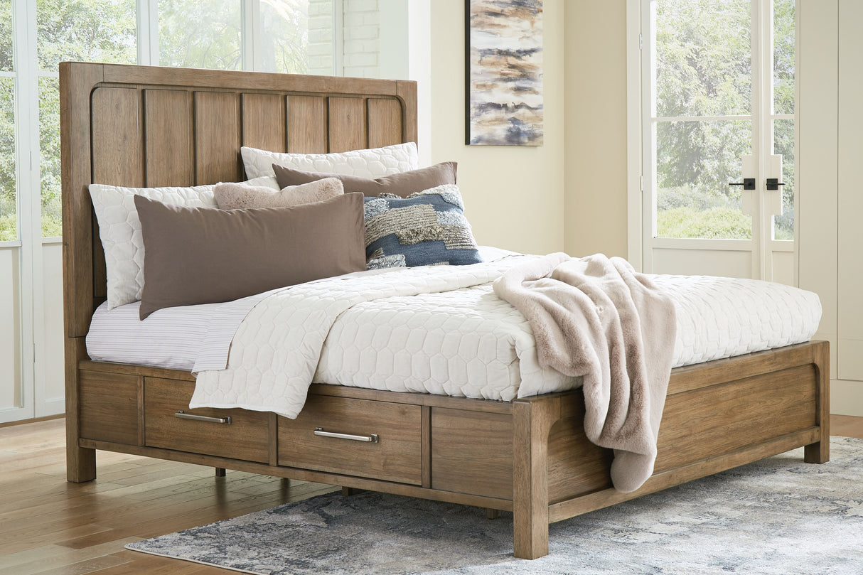 Cabalynn - Panel Bed With Storage by Signature Design by Ashley® | Bel Furniture