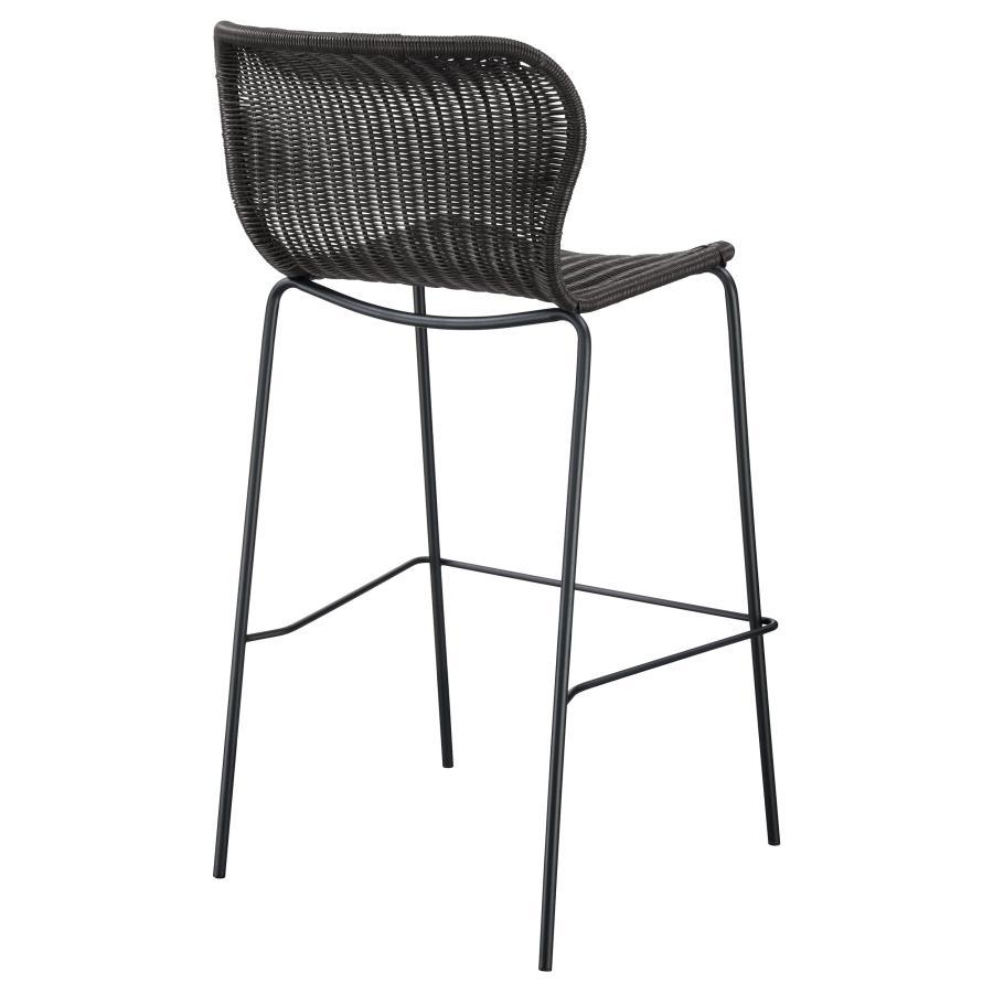 Mckinley - Faux Rattan Metal Chair (Set of 2) by CoasterEssence | Bel Furniture