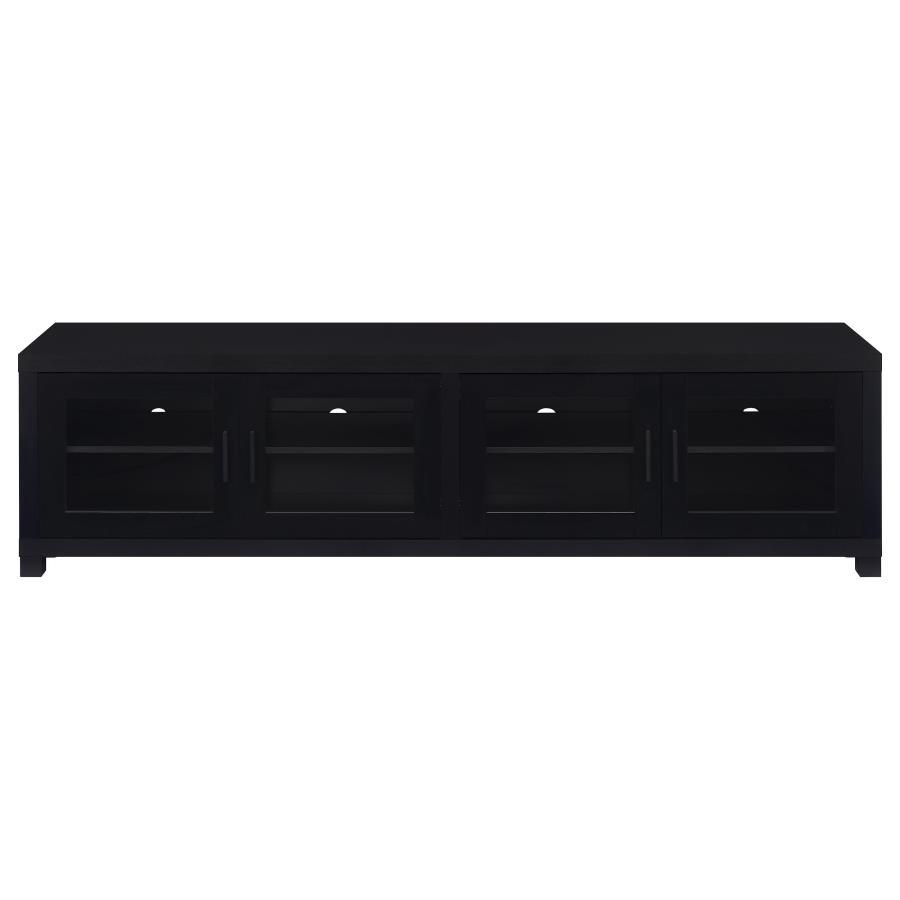 Jupiter - 3 Piece Entertainment Center TV Stand - Black by Coaster Fine Furniture | Bel Furniture