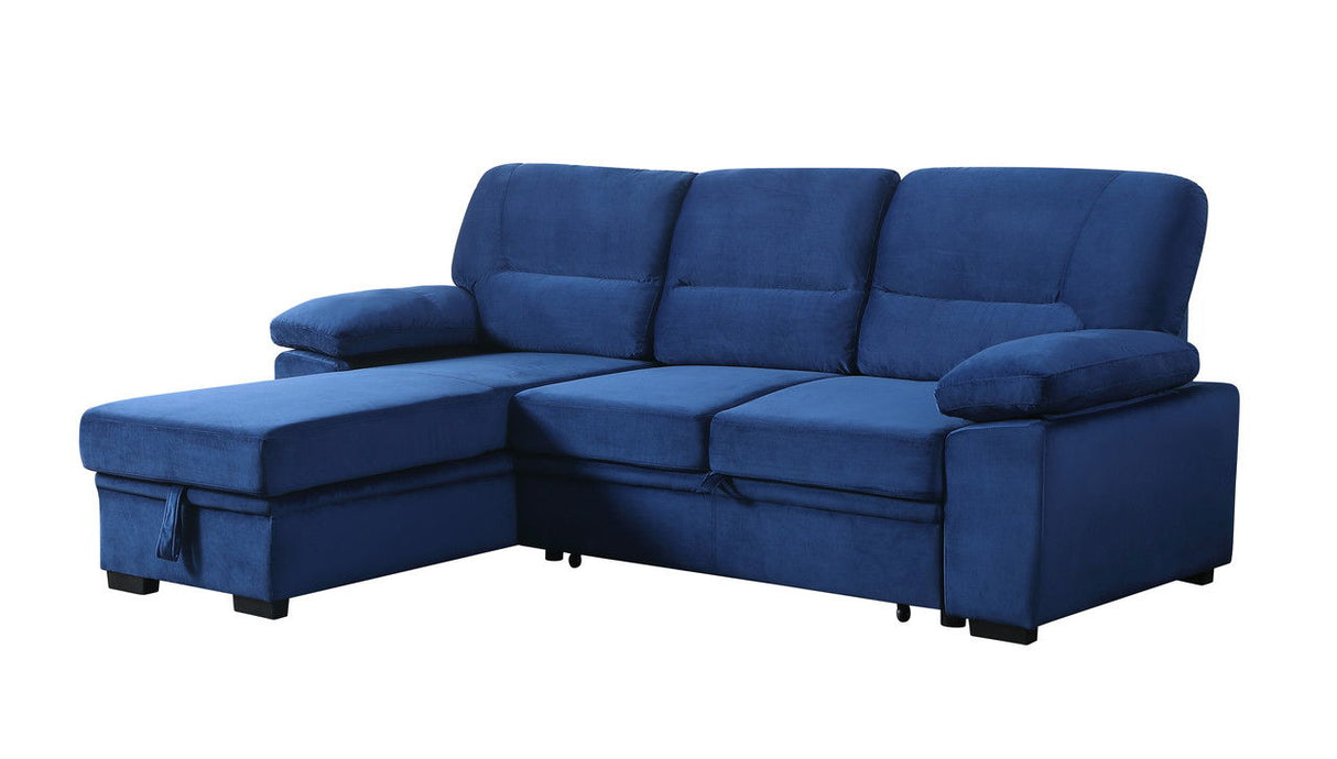 Kipling - Reversible Sleeper Sectional Sofa Chaise by Lilola Home | Bel Furniture