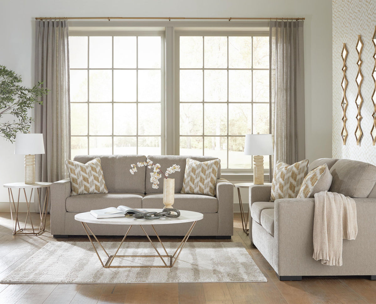 Bridgepoint - 2 Pc. - Sofa And Loveseat - Stone