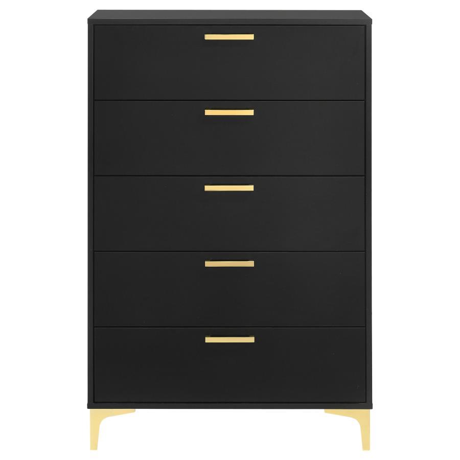 Kendall - 5-Drawer Bedroom Chest by CoasterEveryday | Bel Furniture