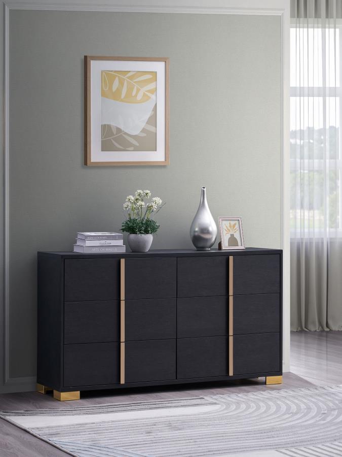 Marceline - 6-Drawer Dresser by Coaster Fine Furniture | Bel Furniture