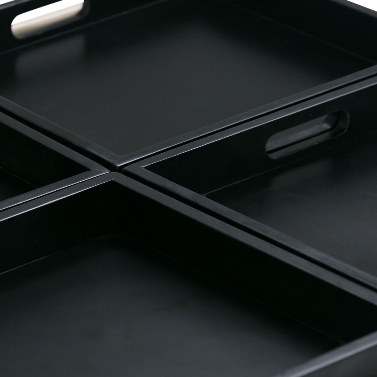 Avalon - Square Coffee Table, Storage Ottoman by Simpli-Home | Bel Furniture